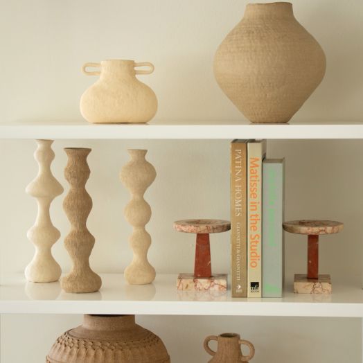 Pair of French Marble Objects 