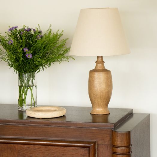 French Ceramic Table Lamp 