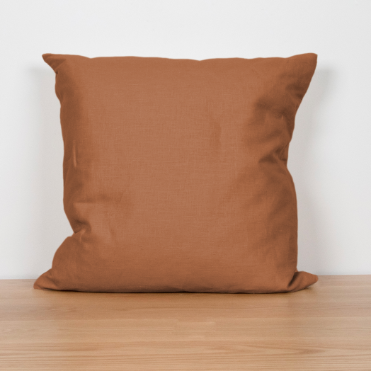 Linen Pillow 24", Clay