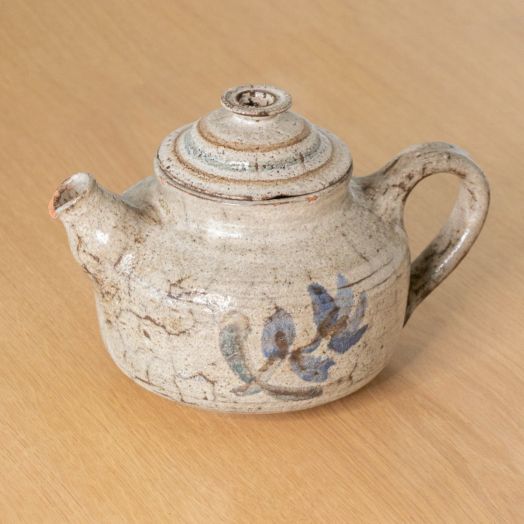 French Ceramic Teapot by Gustave Reynaud