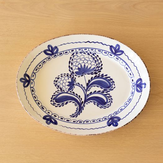 Blue Talavera Platter