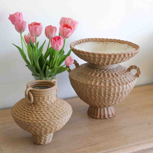 Amphitrite Vase, Large Glazed