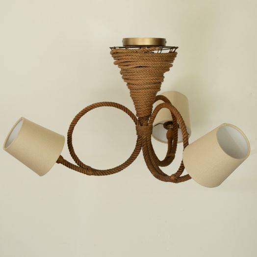 French Rope Light by Audoux-Minet