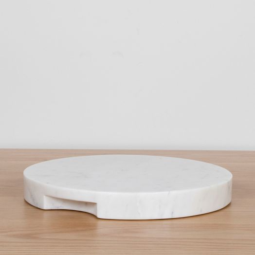 White Marble Round Board