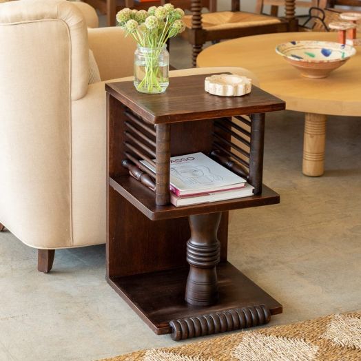 French End Table by Charles Dudouyt