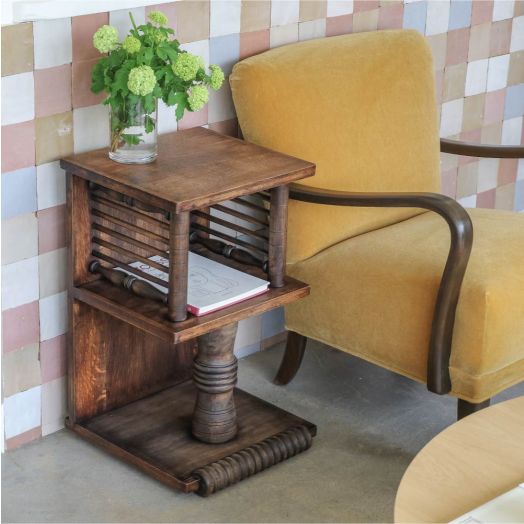 French End Table by Charles Dudouyt