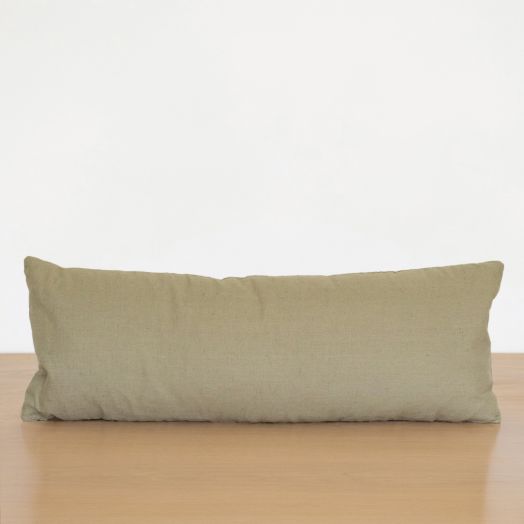Linen Lumbar Pillow, Sage Green