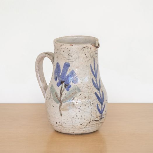 French Ceramic Pitcher by Gustave Reynaud