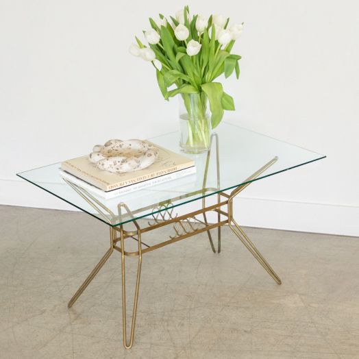 1950's Italian Brass Table