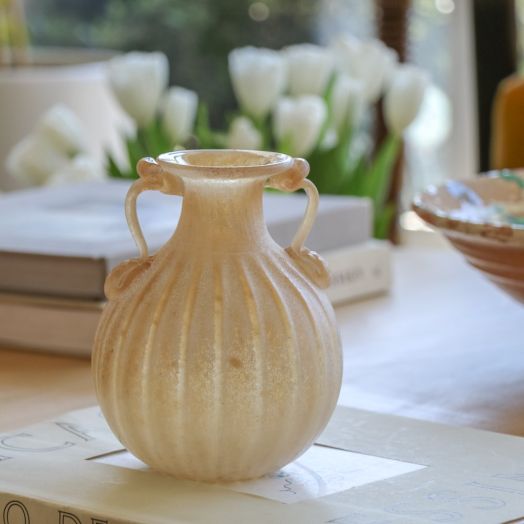 Scavo Glass Amphora Vase - ON HOLD