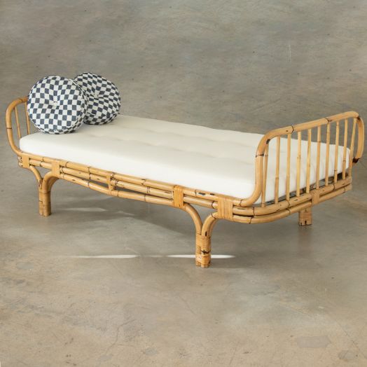 Italian Rattan Daybed - ON HOLD