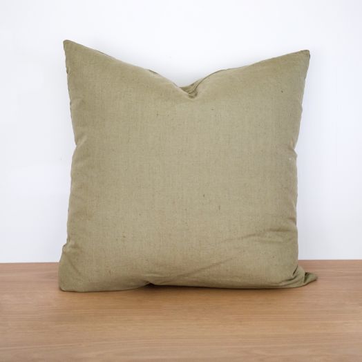 Linen Pillow 24", Sage Green