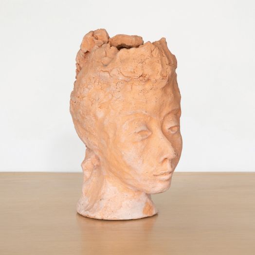 French Terracotta Sculpted Bust
