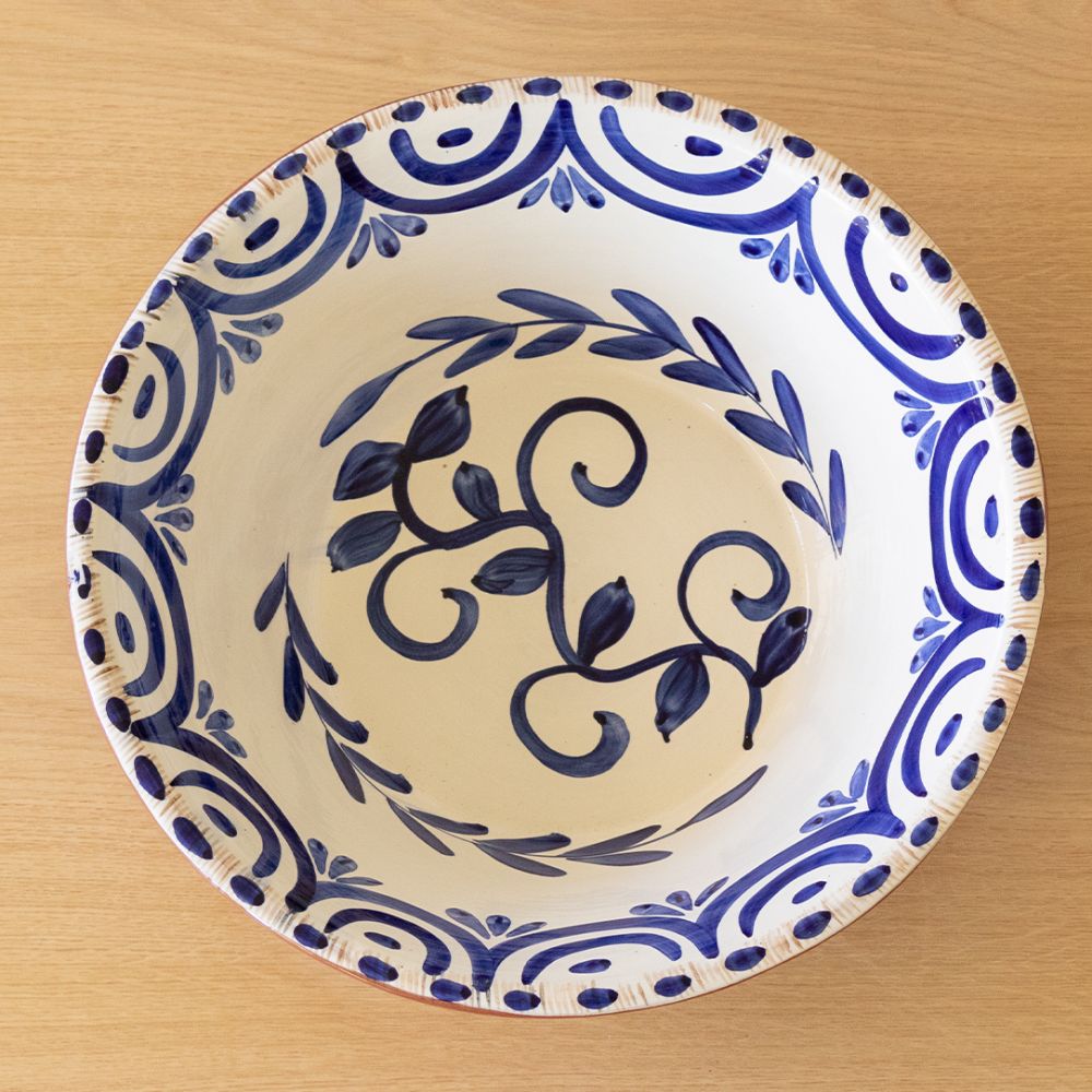 Panoplie Blue Talavera Bowl, Large