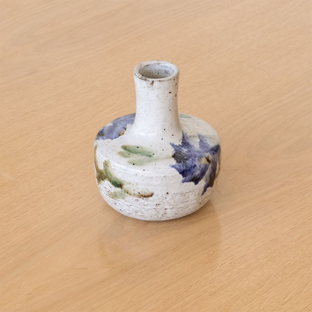 Panoplie French Ceramic Bud Vase by Albert Thiry