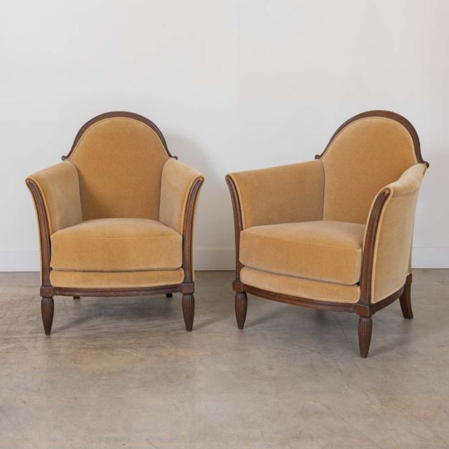 1930s French Art Deco Club Chair