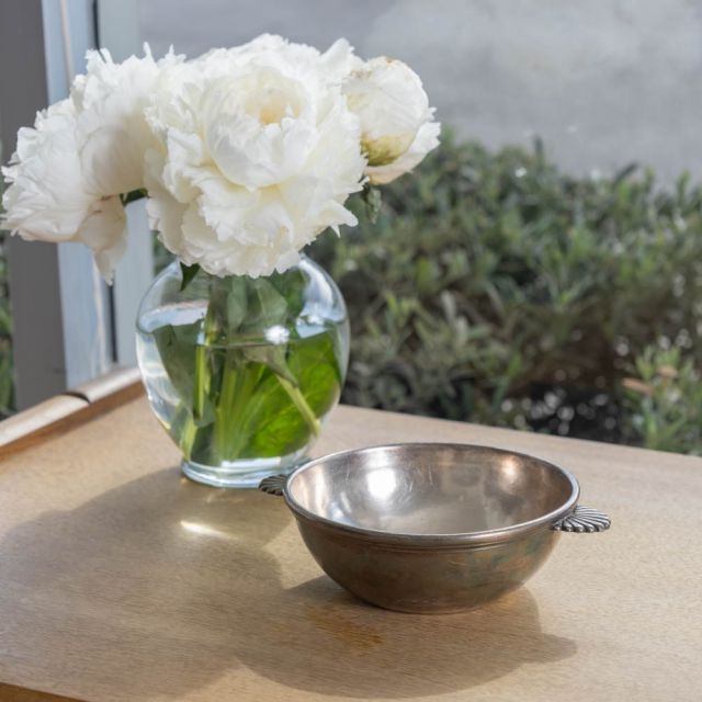 French Art Deco Silver Bowl