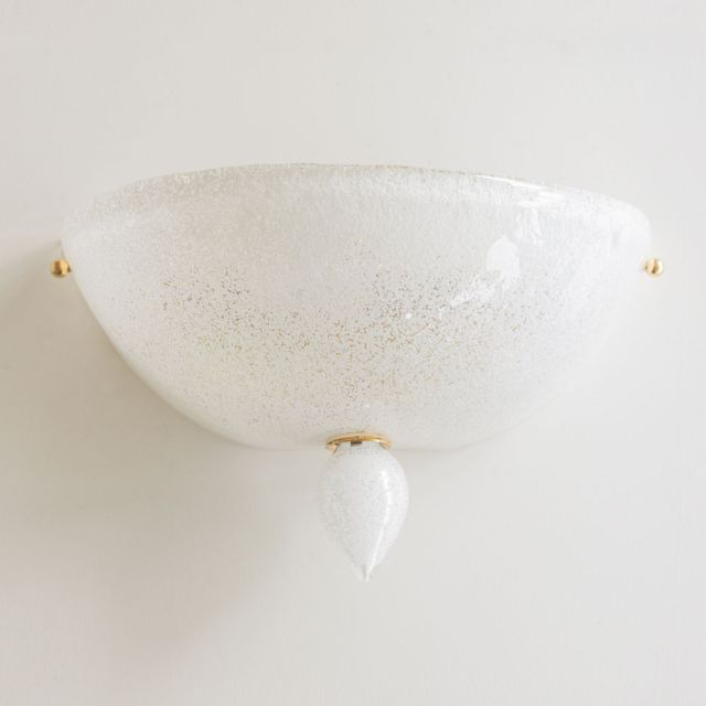 Italian Blown Glass Sconce