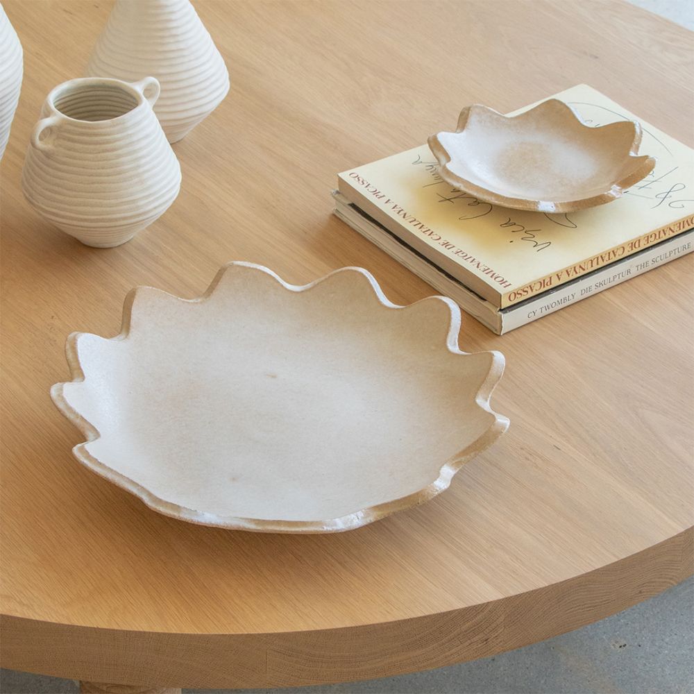 Morgan Peck Scalloped Platter