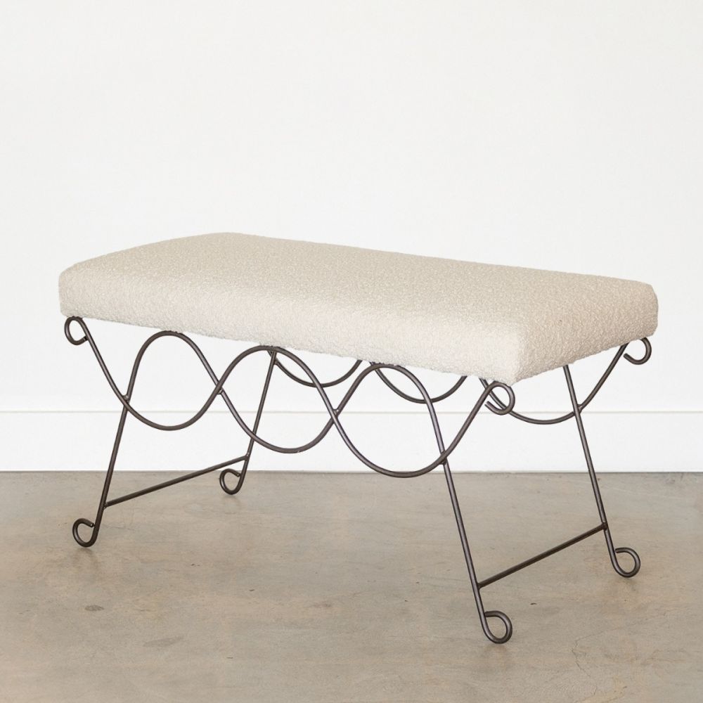 Panoplie Iron Loop Bench - Thumbnail 2
