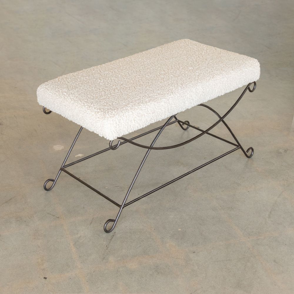 Panoplie Iron Loop Bench - Thumbnail 2