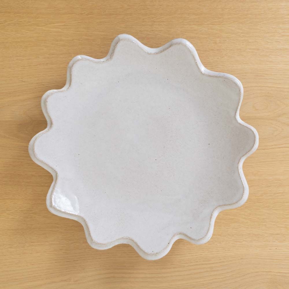 Morgan Peck Scalloped Platter - Thumbnail 3
