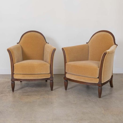 1930s French Art Deco Club Chair