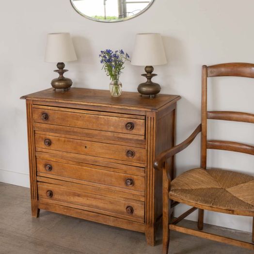 1940s French Provincial Oak Dresser