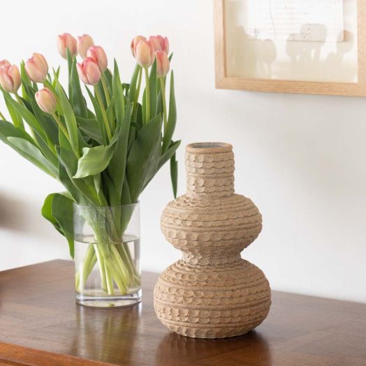 Double Orb Vase