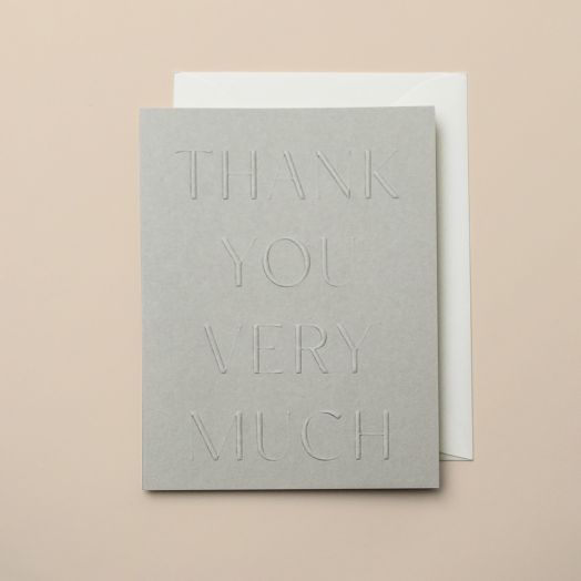Thank You Card, Fog