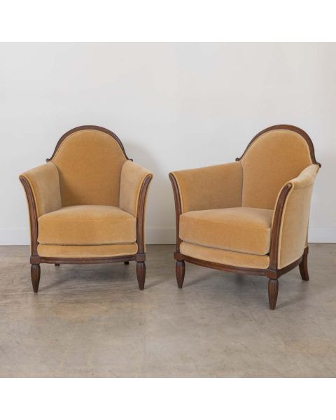 1930s French Art Deco Club Chair