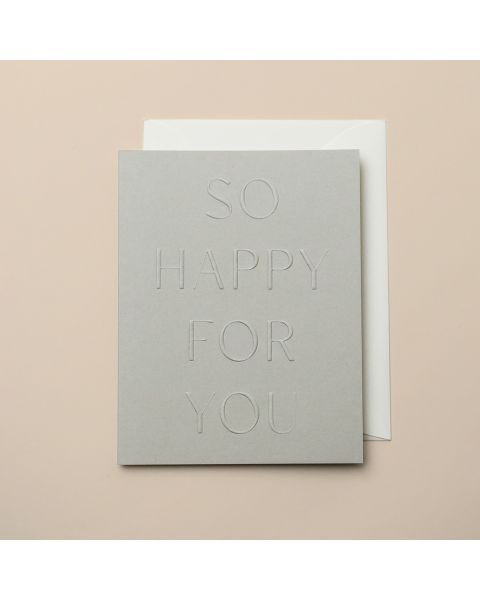 So Happy For You Card, Fog
