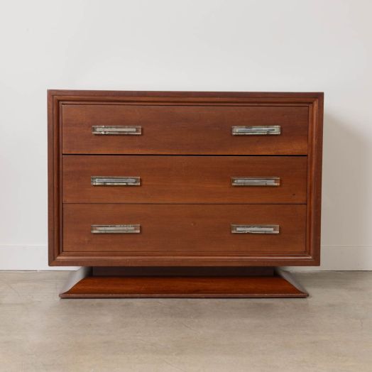 French Art Deco Oak Dresser