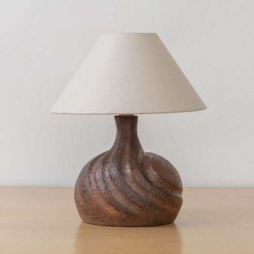 French Artisan Terrcotta Lamp