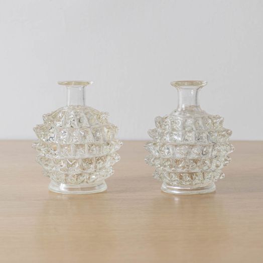 Italian Rostratto Barovier Bud Vase