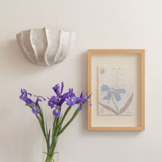 Thala Sculptural Ceramic Sconce, Large