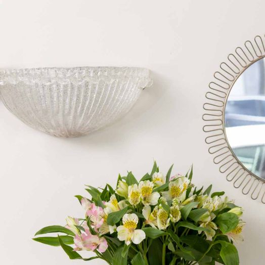 Pair of Italian Murano Glass Sconces