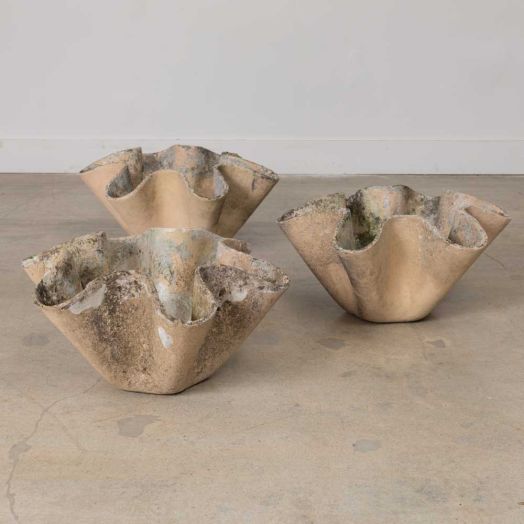 1960's Willy Guhl Clam Shell Planter