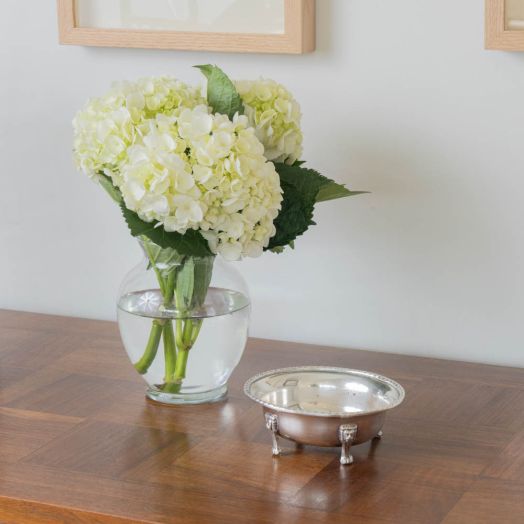 French Silver Footed Vide Poche