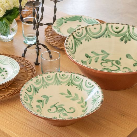 Green Talavera Bowl, Medium