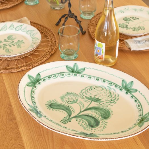 Green Talavera Platter