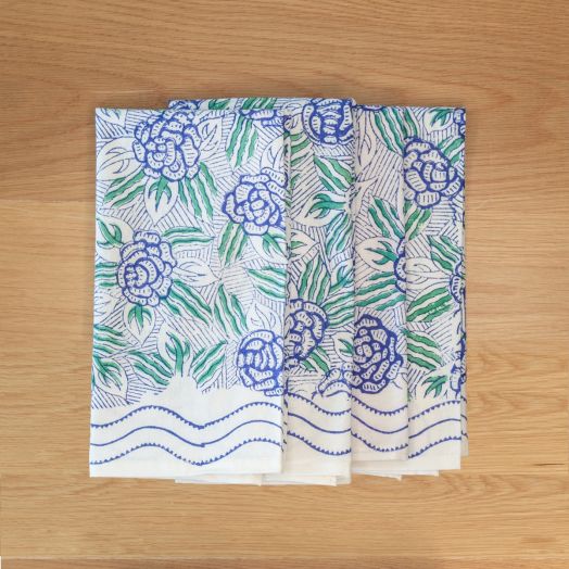 Cabana Napkin, Green Garden, Set of Four