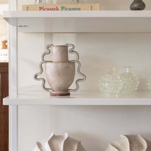 Double Stretch Vase, Flax
