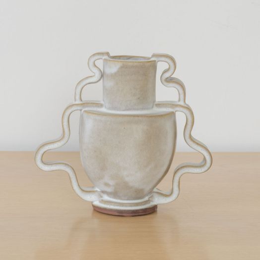 Double Stretch Vase, Flax