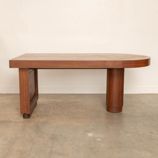 French Art Deco Extendable Desk