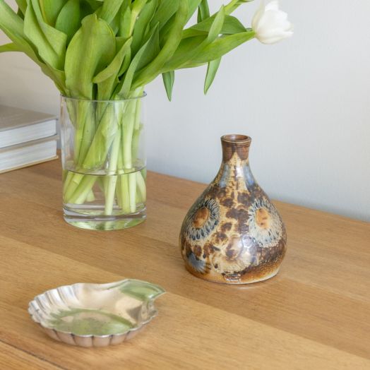 French Ceramic Vase by Jean-Claude Courjault, Signed