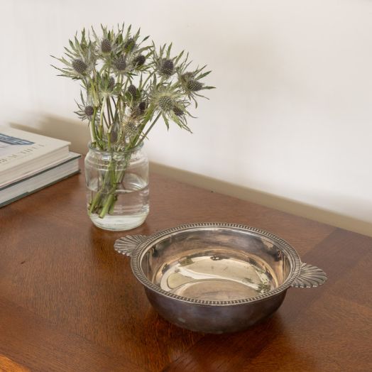 Art Deco French Silver Bowl