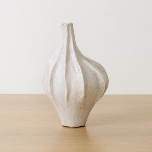Thala Lith Vessel, Satin White