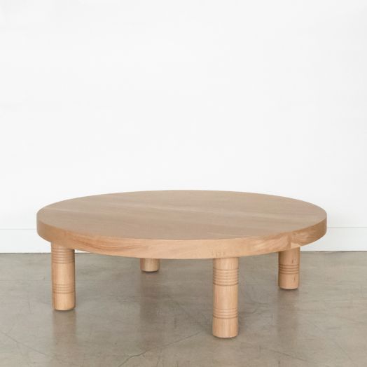 Panoplie Coffee Table 42", White Oak