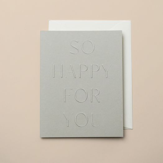 So Happy For You Card, Fog